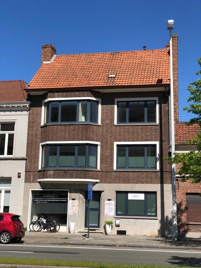 Mooie kamer in centrum Brugge met badkamer Eksteriør billede